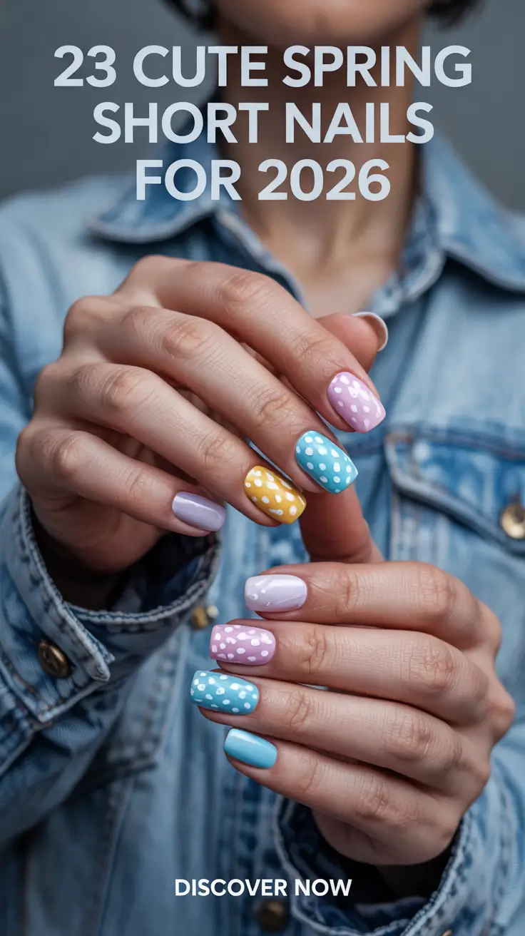 Cute Spring Short Nails For 2026 Inspiring Ideas and Fresh Seasonal Designs