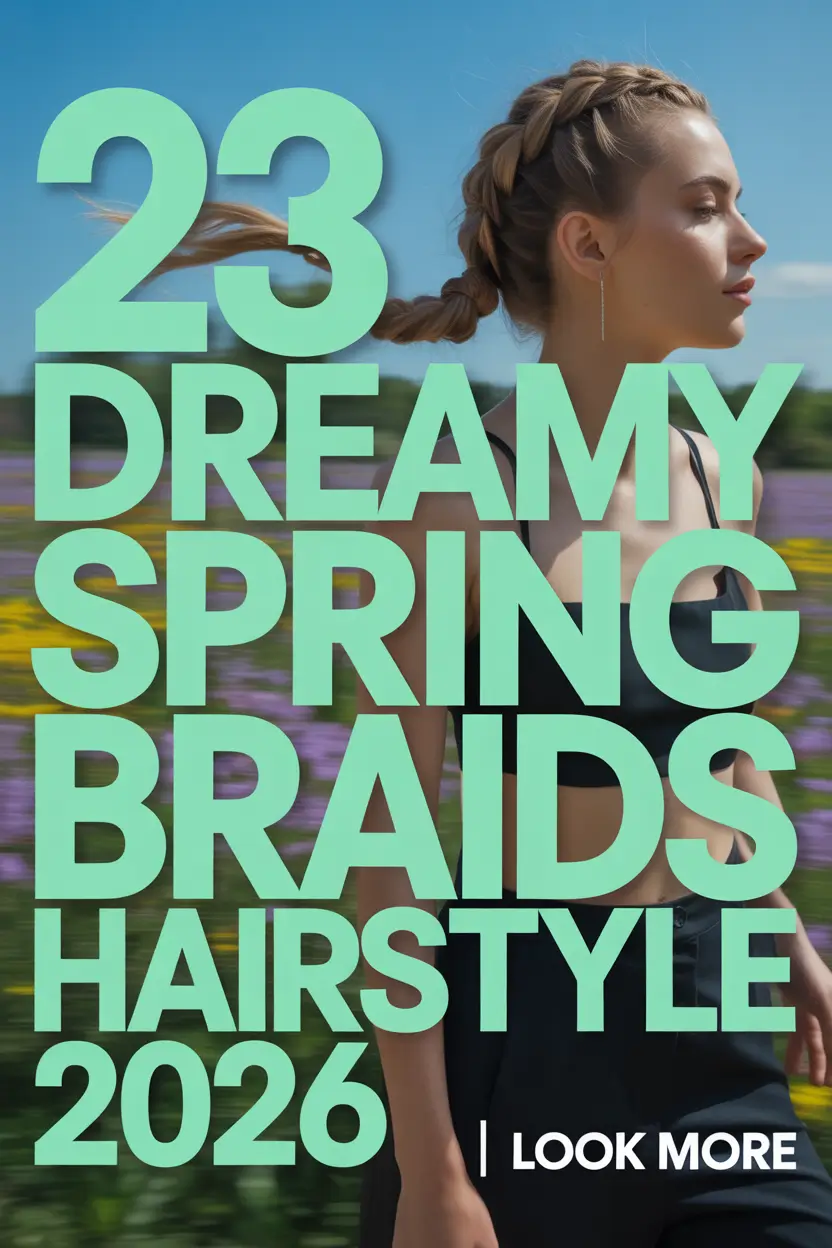 Dreamy Spring Braids Hairstyle 2026 Ideas for Cute Easy and Pretty Seasonal Looks