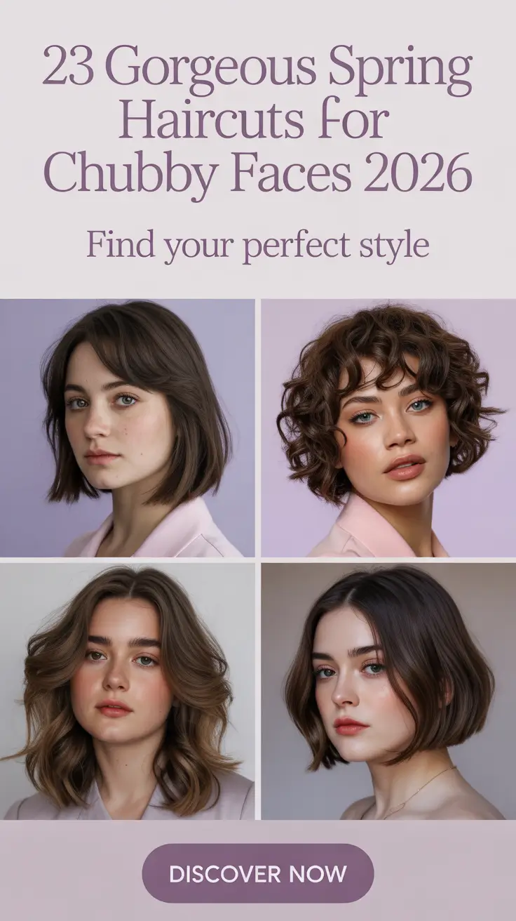 Gorgeous Spring Haircuts For Chubby Faces 2026 That Feel Fresh, Flattering and Modern
