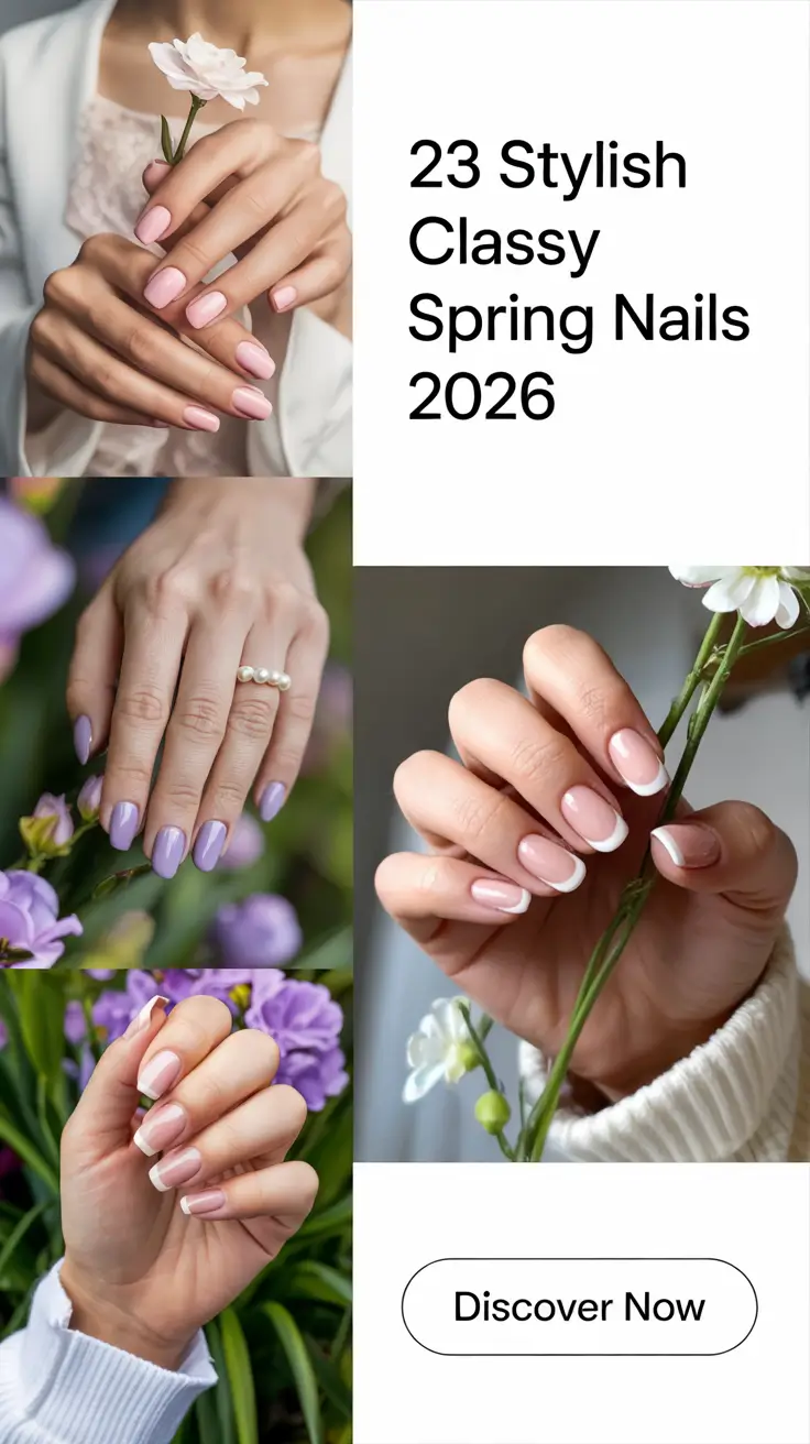 Stylish Classy Spring Nails 2026 Ideas You’ll Want to Copy This Season
