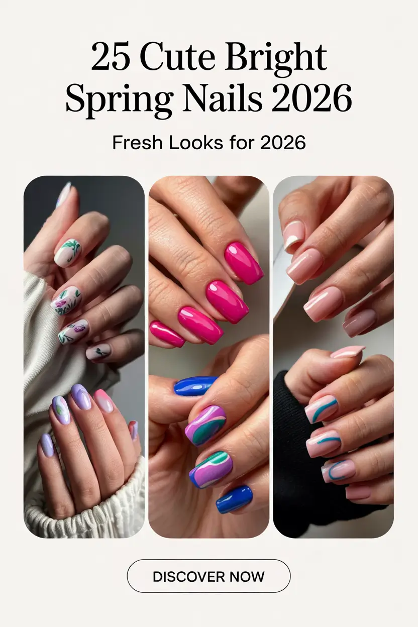 Cute Bright Spring Nails 2026 Ideas You’ll Want to Copy