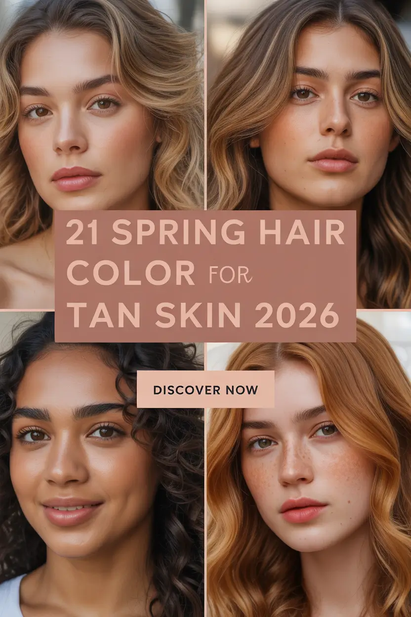 Sophisticated Spring Hair Color For Tan Skin 2026 That Elevates Your Glow