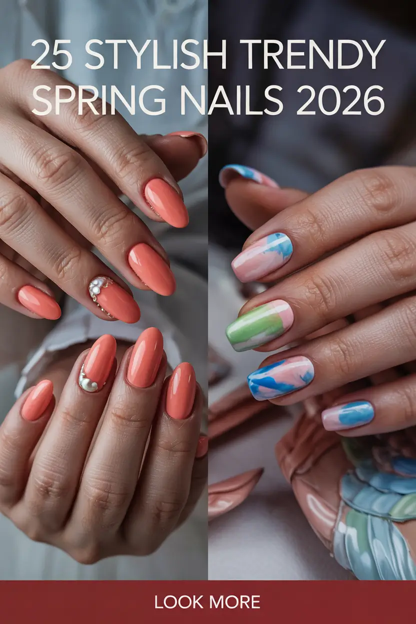 Stylish Trendy Spring Nails 2026 Ideas You Will Want to Try This Season