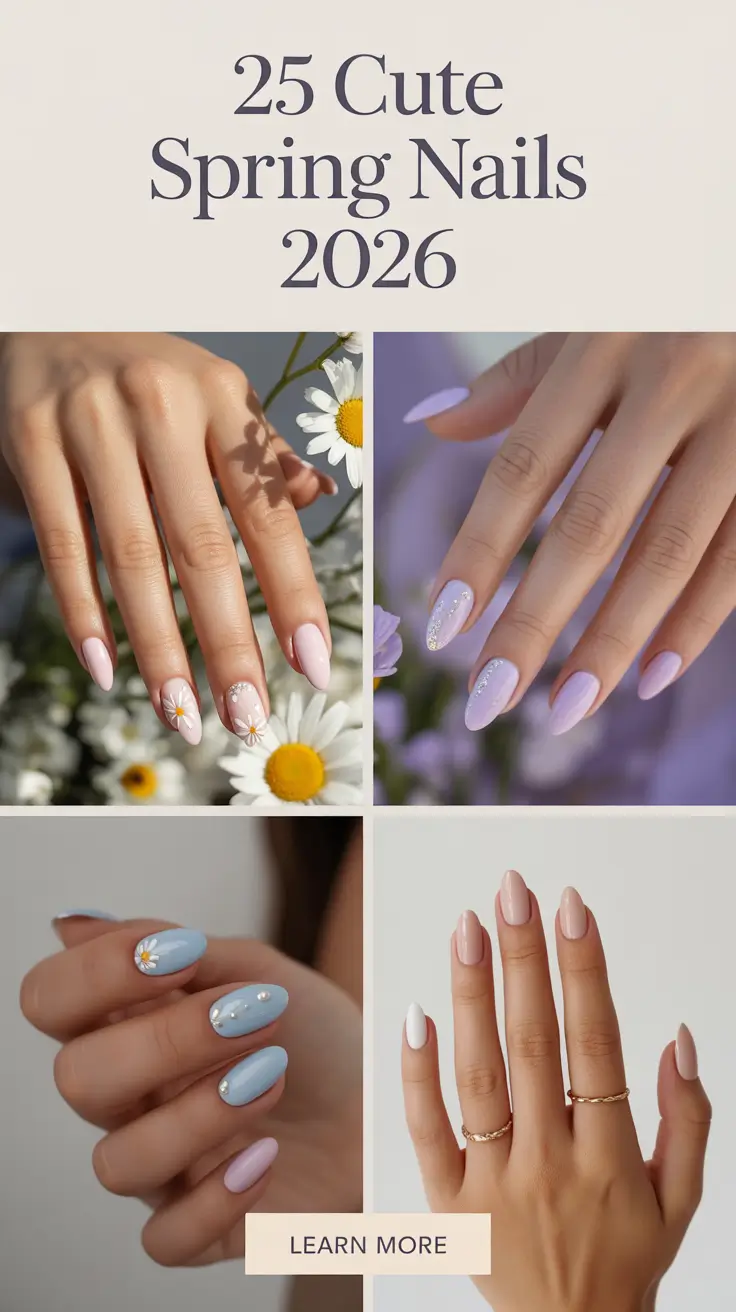 Cute Spring Nails 2026 Ideas That Are Trendy, Simple, and So Pretty