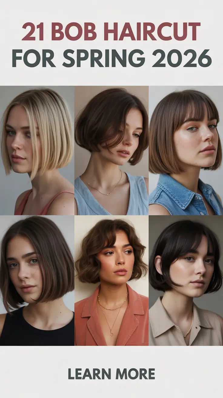 Bob Haircut For Spring 2026 Trend Guide for Women