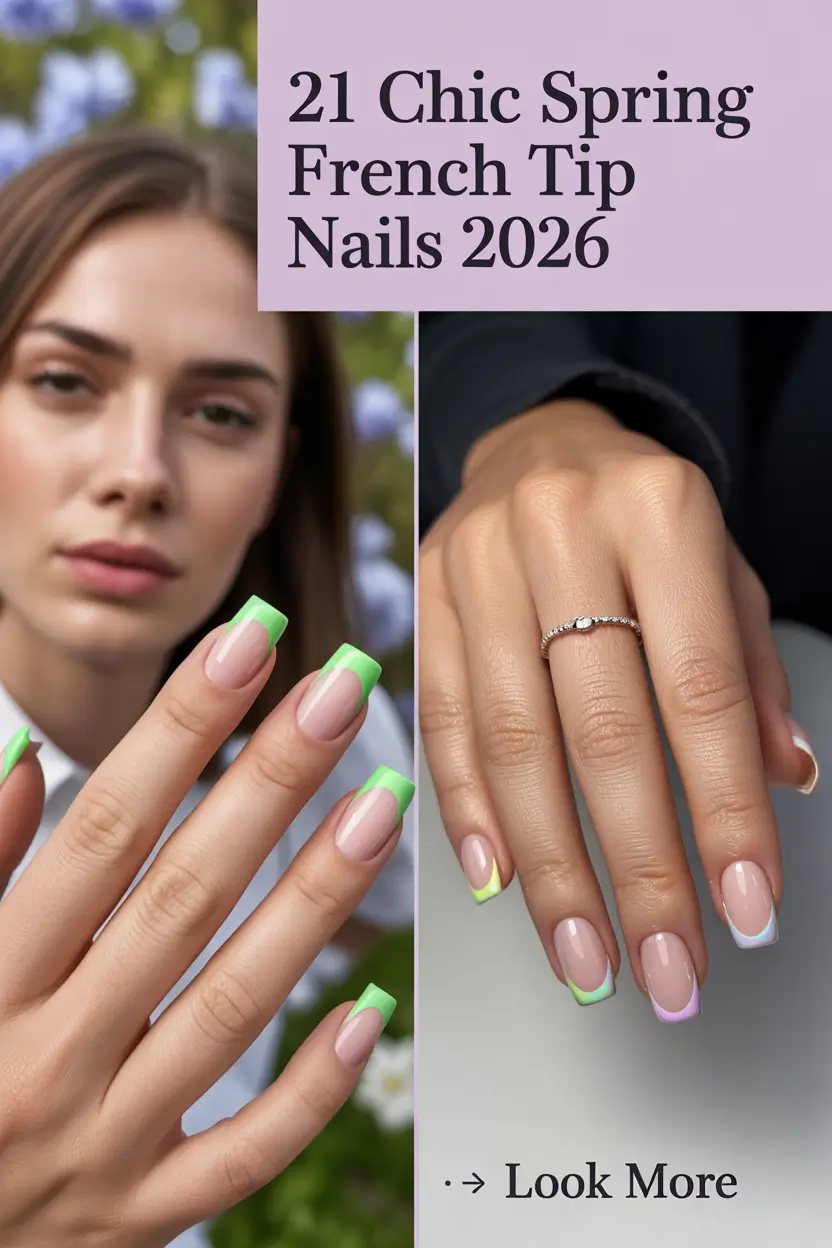 Chic Spring French Tip Nails 2026 Ideas You’ll Actually Want to Wear