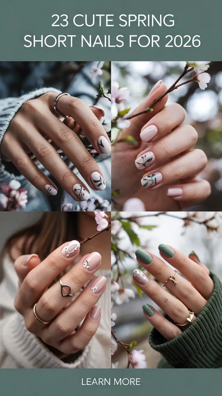 Cute Spring Short Nails For 2026 Inspiring Ideas and Fresh Seasonal Designs