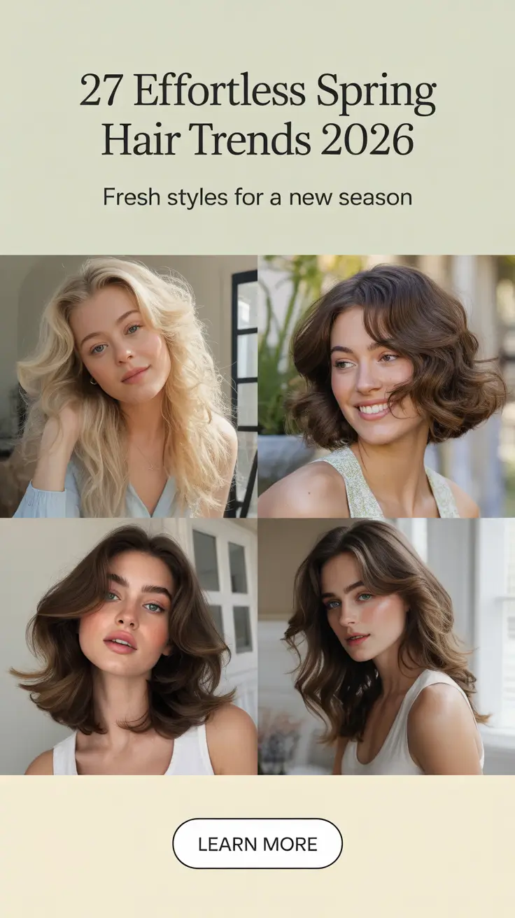 Effortless Spring Hair Trends 2026 You Will Actually Want to Try