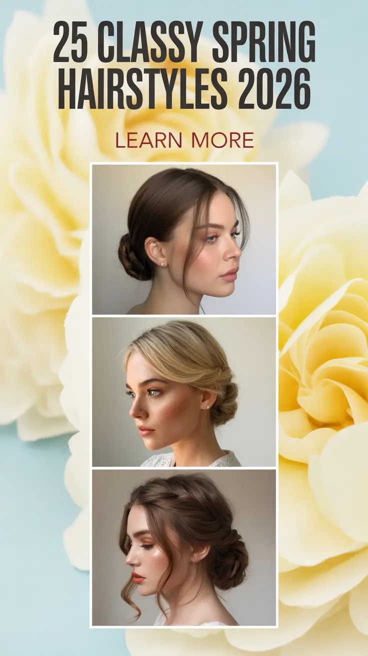 Classy Spring Hairstyles 2026 for Effortless Style Inspiration
