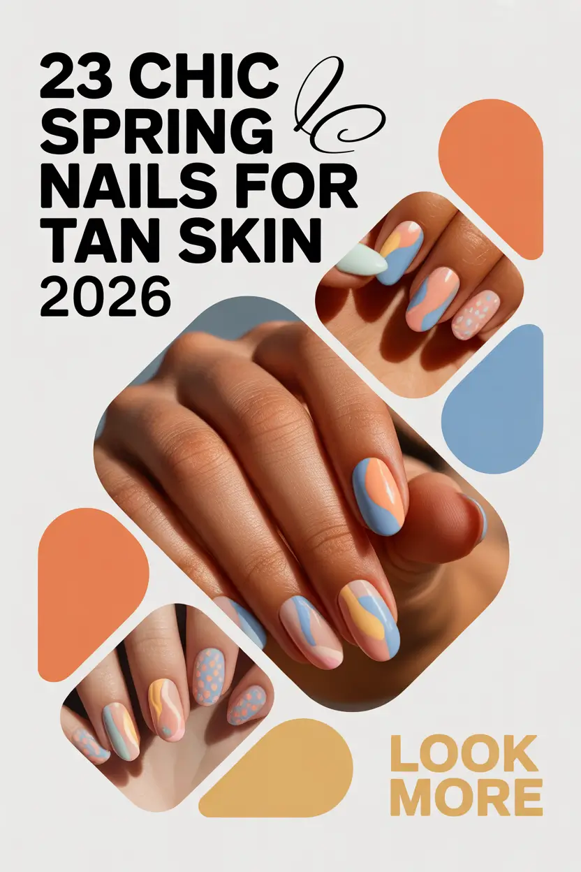 Chic Spring Nails For Tan Skin 2026 Trends That Look Fresh, Modern, and Effortless