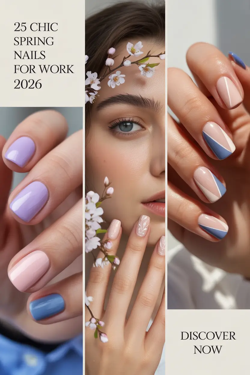 Chic Spring Nails For Work 2026 Ideas for a Polished and Professional Look