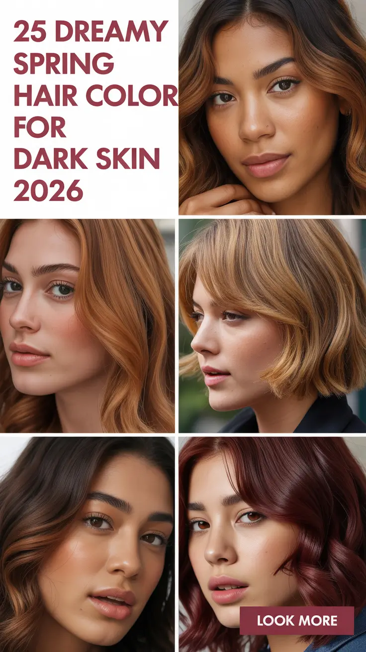 Dreamy Spring Hair Color For Dark Skin 2026 Trends That Glow With Tone And Dimension