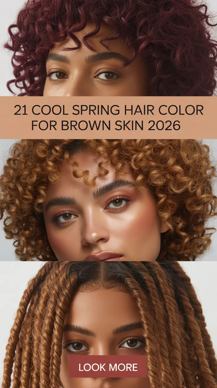 Cool Spring Hair Color For Brown Skin 2026 Ideas and Trends