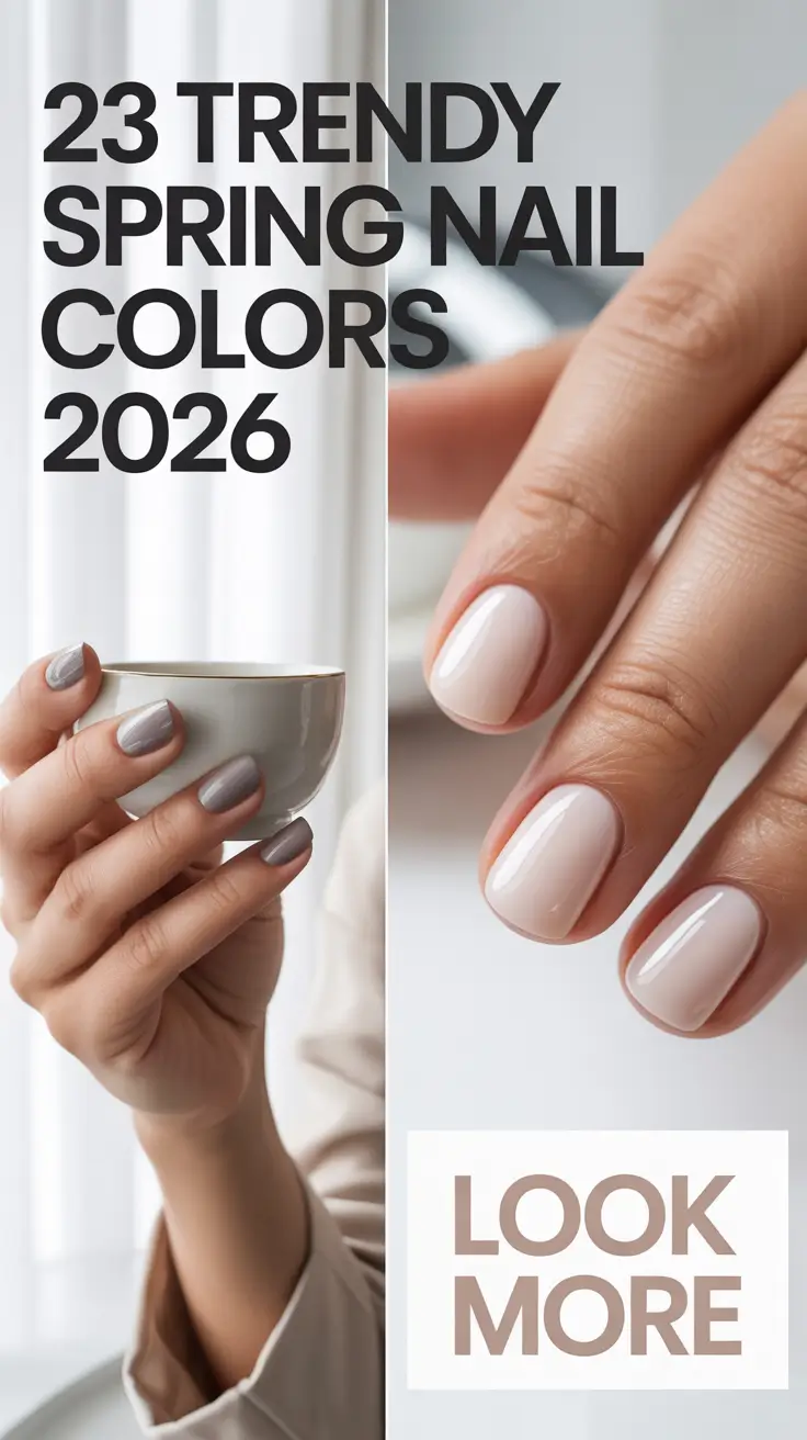 Trendy Spring Nail Colors 2026 That Look Fresh, Chic, and Pinterest-Perfect