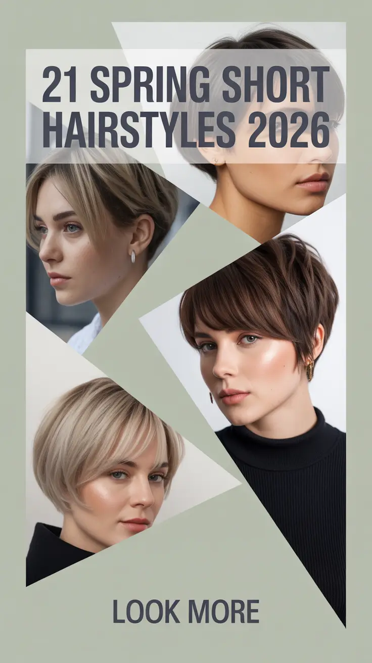 Spring Short Hairstyles 2026 Ideas That Make You Want to Cut Your Hair This Season