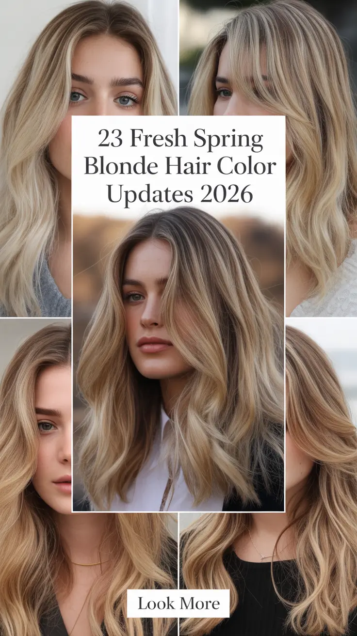 Fresh Spring Blonde Hair Color Updates 2026 – Light, Soft & Bright Blonde Ideas Shaping the Season