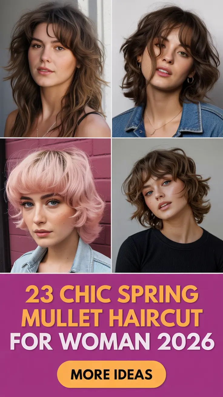 Chic Spring Mullet Haircut For Woman 2026 Ideas That Redefine Modern Short Hair