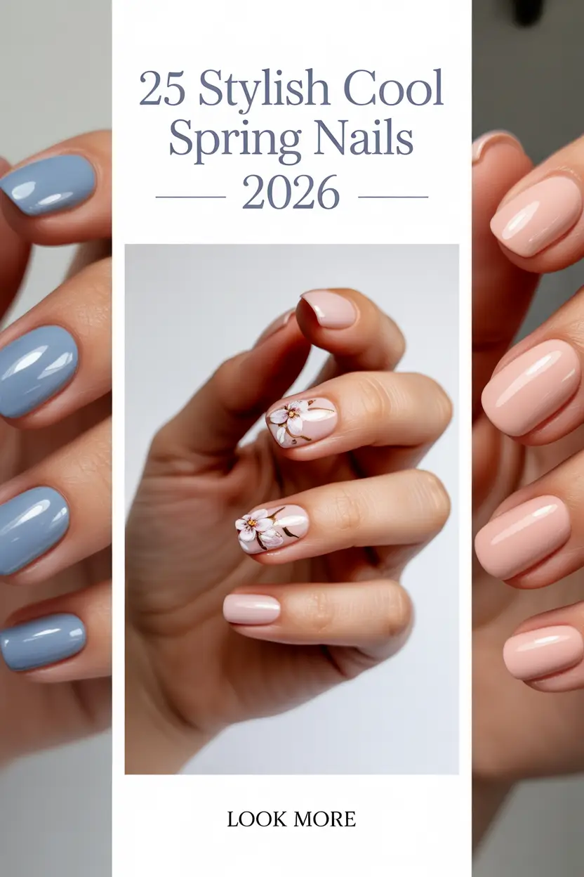 Stylish Cool Spring Nails 2026 Trends, Colors and Fresh Design Ideas