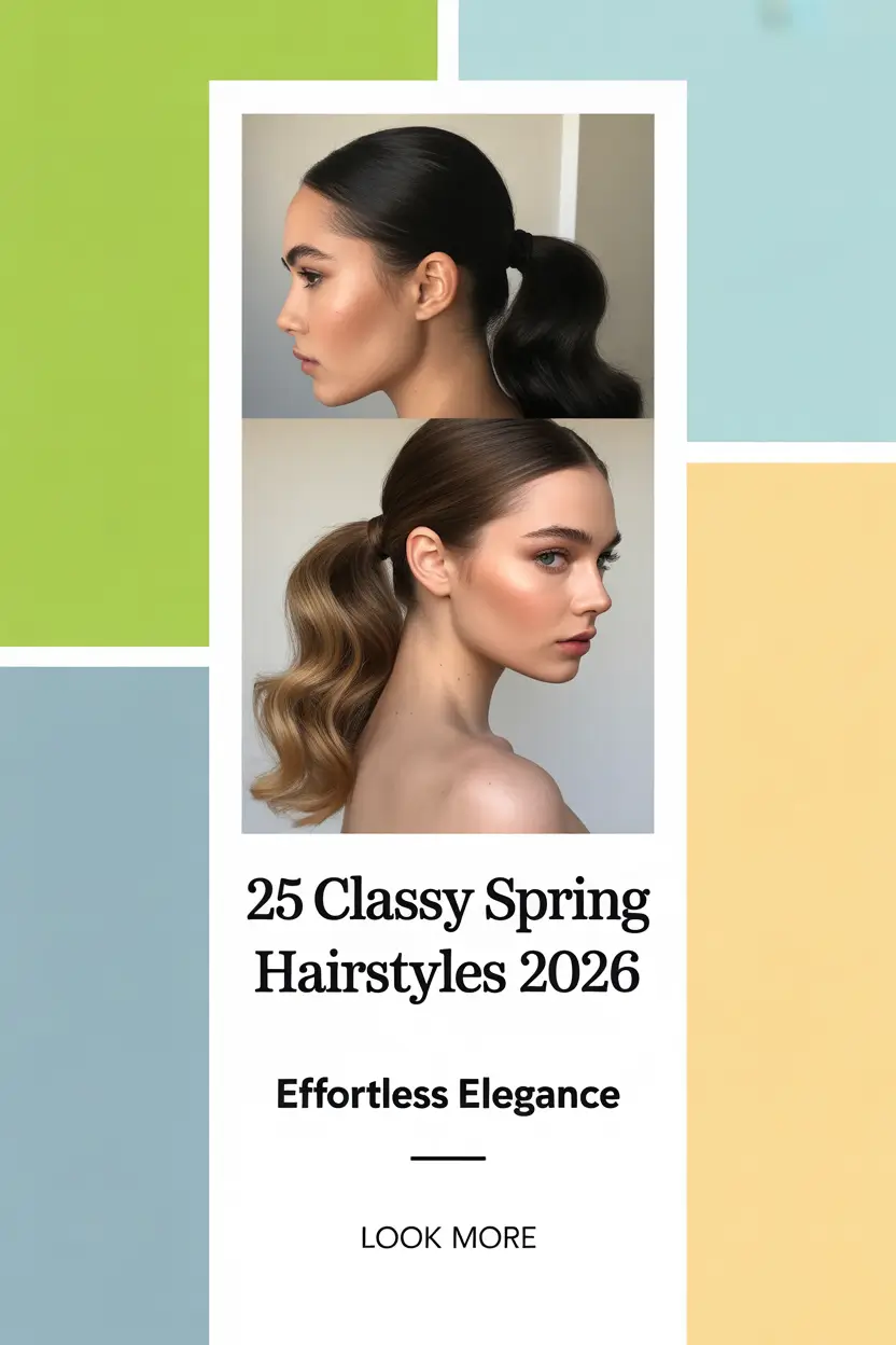 Classy Spring Hairstyles 2026 for Effortless Style Inspiration