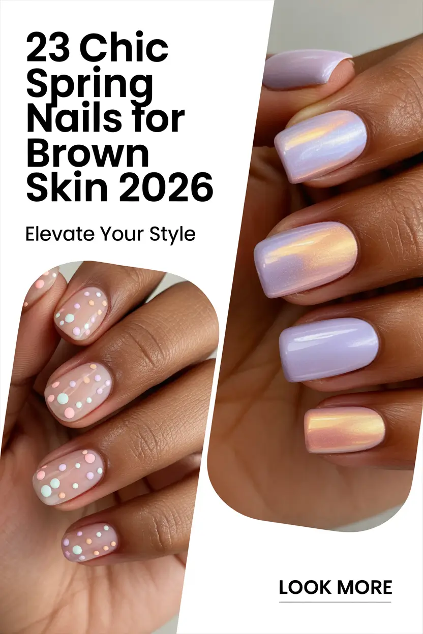 Chic Spring Nails For Brown Skin 2026 With Fresh Color Ideas and Modern Nail Trends