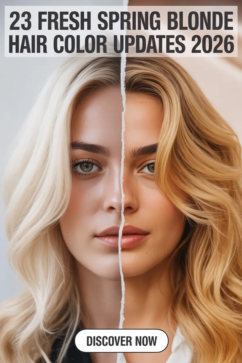 Fresh Spring Blonde Hair Color Updates 2026 – Light, Soft & Bright Blonde Ideas Shaping the Season