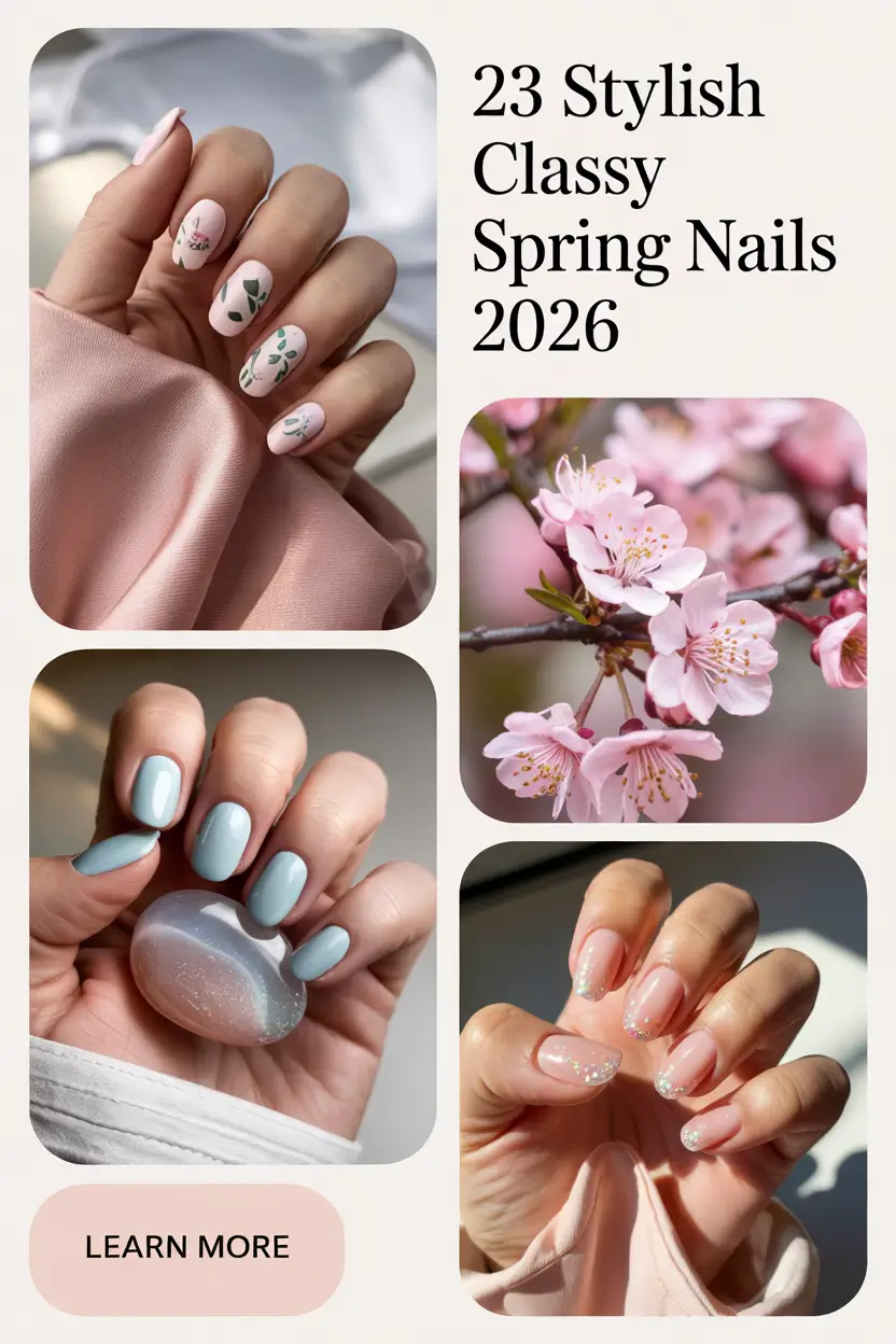 Stylish Classy Spring Nails 2026 Ideas You’ll Want to Copy This Season
