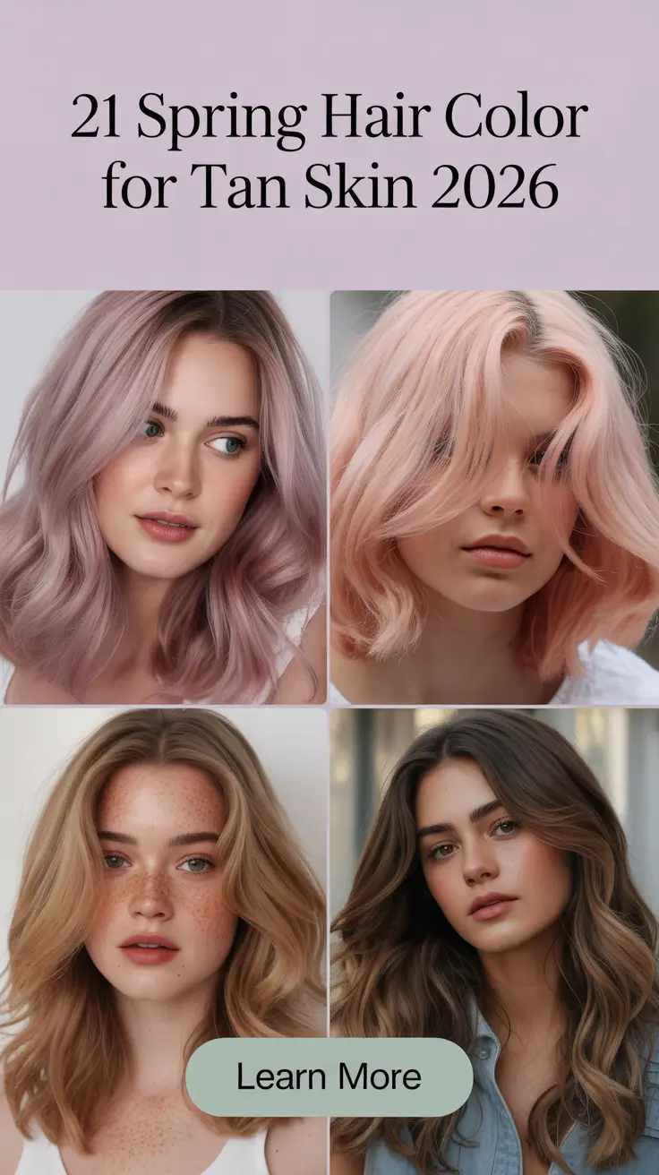 Sophisticated Spring Hair Color For Tan Skin 2026 That Elevates Your Glow