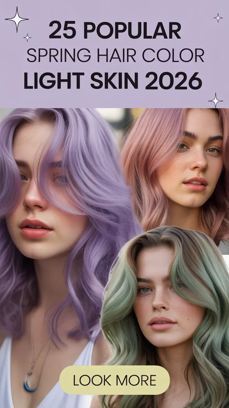 Popular Spring Hair Color Light Skin 2026 Ideas That Make You Glow