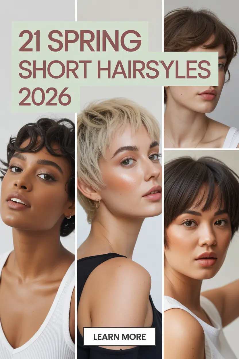Spring Short Hairstyles 2026 Ideas That Make You Want to Cut Your Hair This Season