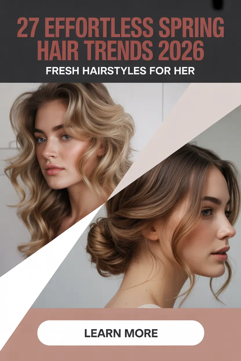 Effortless Spring Hair Trends 2026 You Will Actually Want to Try