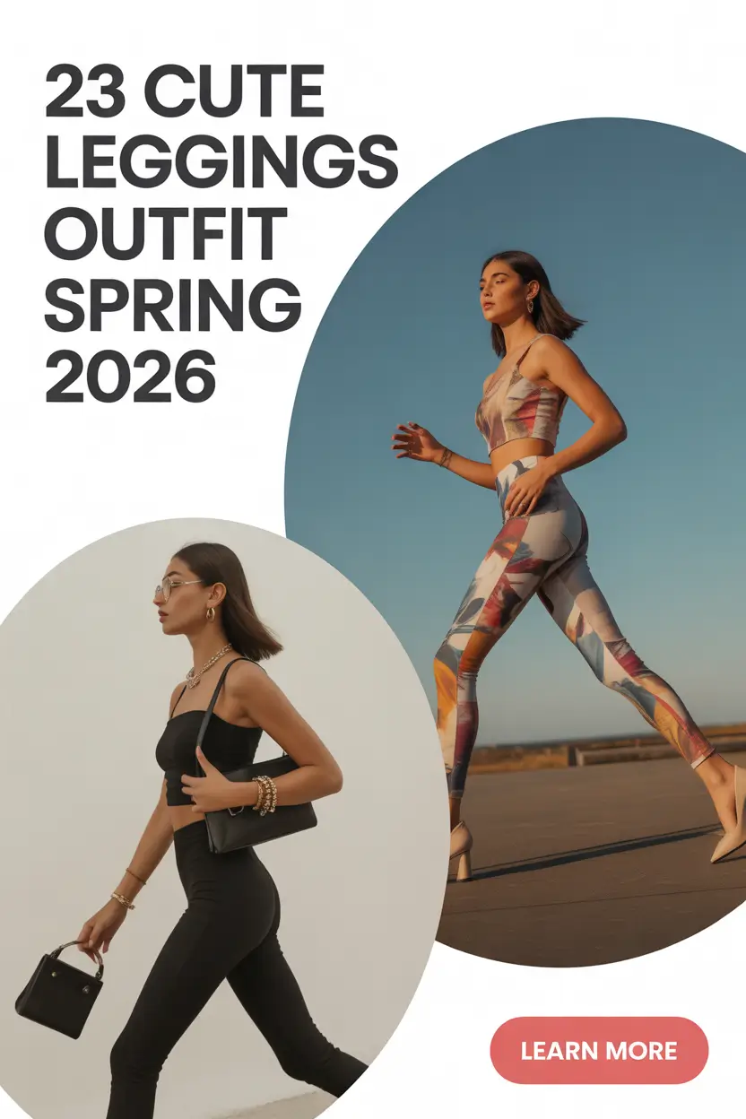 Cute Leggings Outfit Spring 2026 - Chic, Comfy, and Totally Wearable Looks