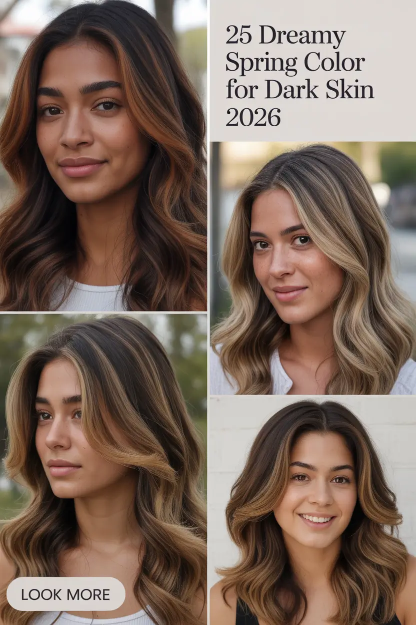 Dreamy Spring Hair Color For Dark Skin 2026 Trends That Glow With Tone And Dimension