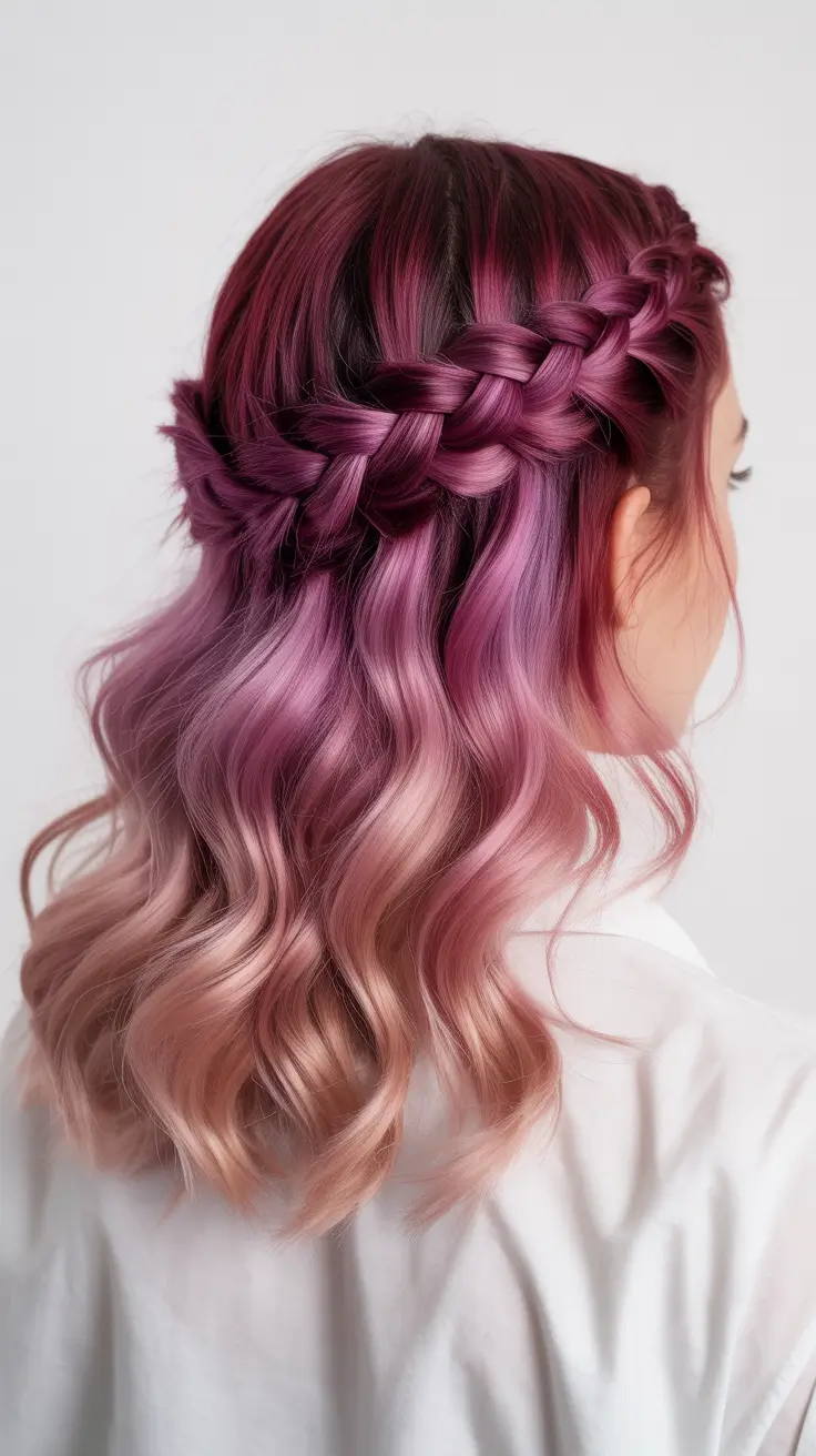 spring hairstyles 2026 Braided Crown