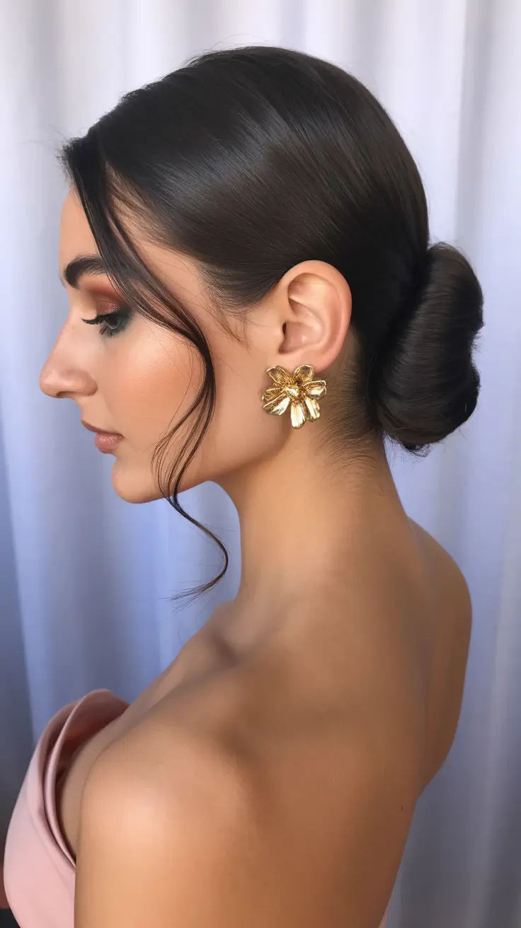 spring hairstyles 2026 Sleek Low Bun