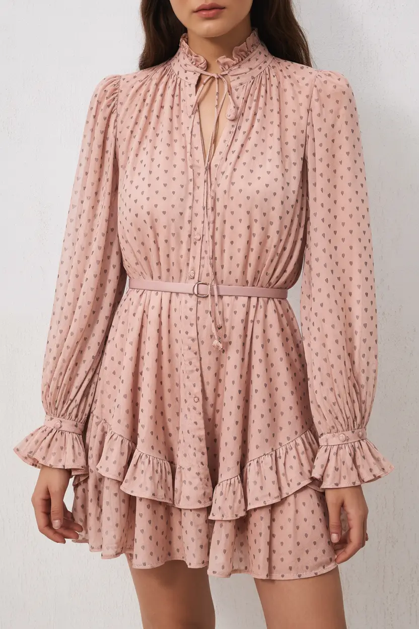 spring dress outfits 2026 Pink Romantic