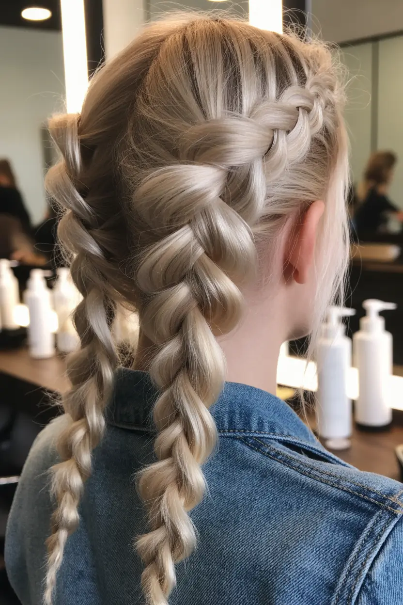 spring braids hairstyle 2026 Romantic Side Braid with Modern Fishtail Movement