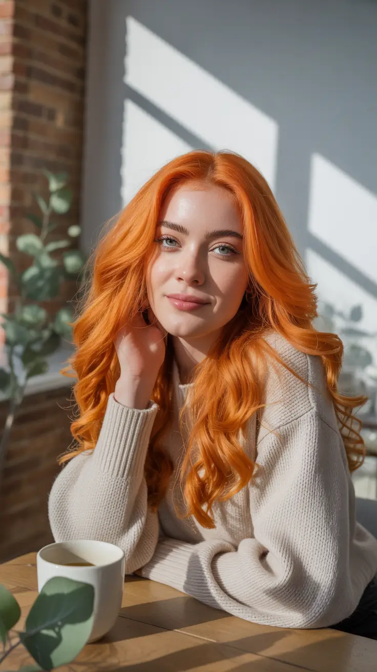 spring hair trends 2026 Copper Long Hair