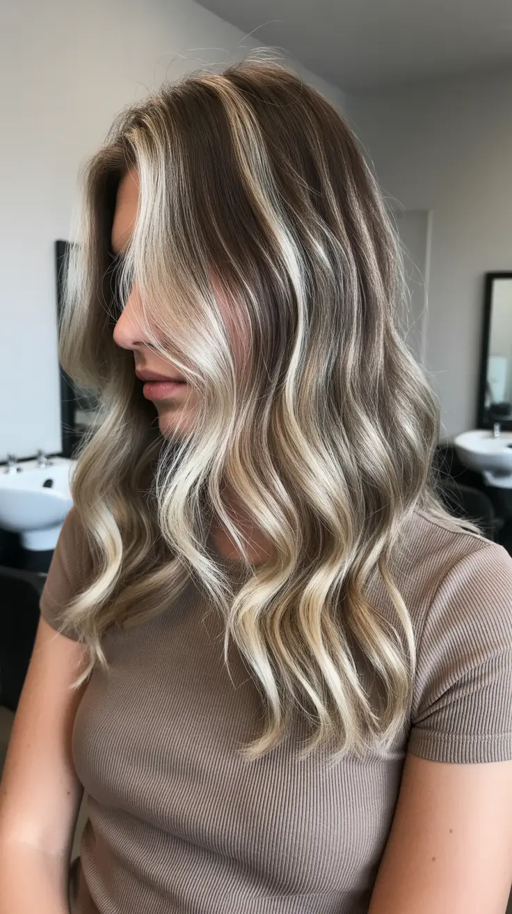 spring hair trends 2026 Dimensional Blonde Waves With Soft Contrast