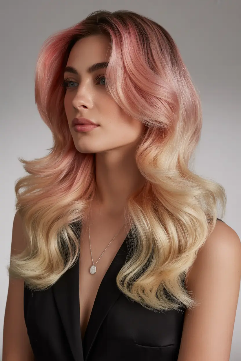 spring blonde hair color 2026 Petal Blonde With Face Framing Light