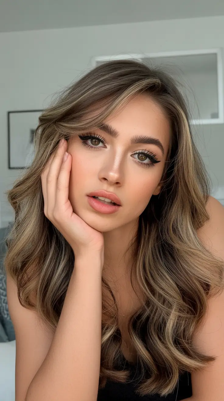 spring hair color trends 2026 Soft Brunette with Subtle Dimension