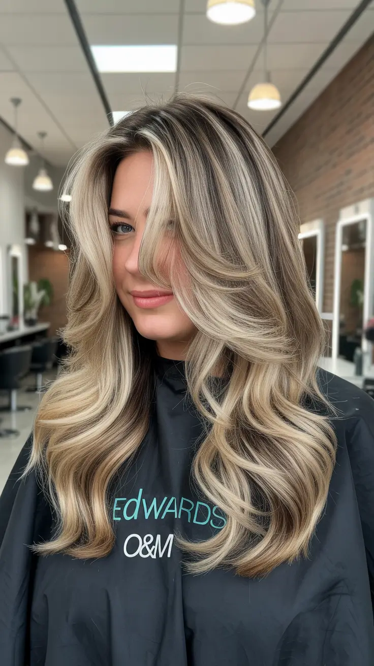 spring Haircuts for Women Over 40 2026 Soft Blonde Face Framing Layers With Natural Volume