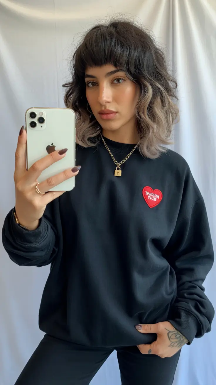 spring mid length haircut 2026 Playful Bob With Micro Fringe And Texture