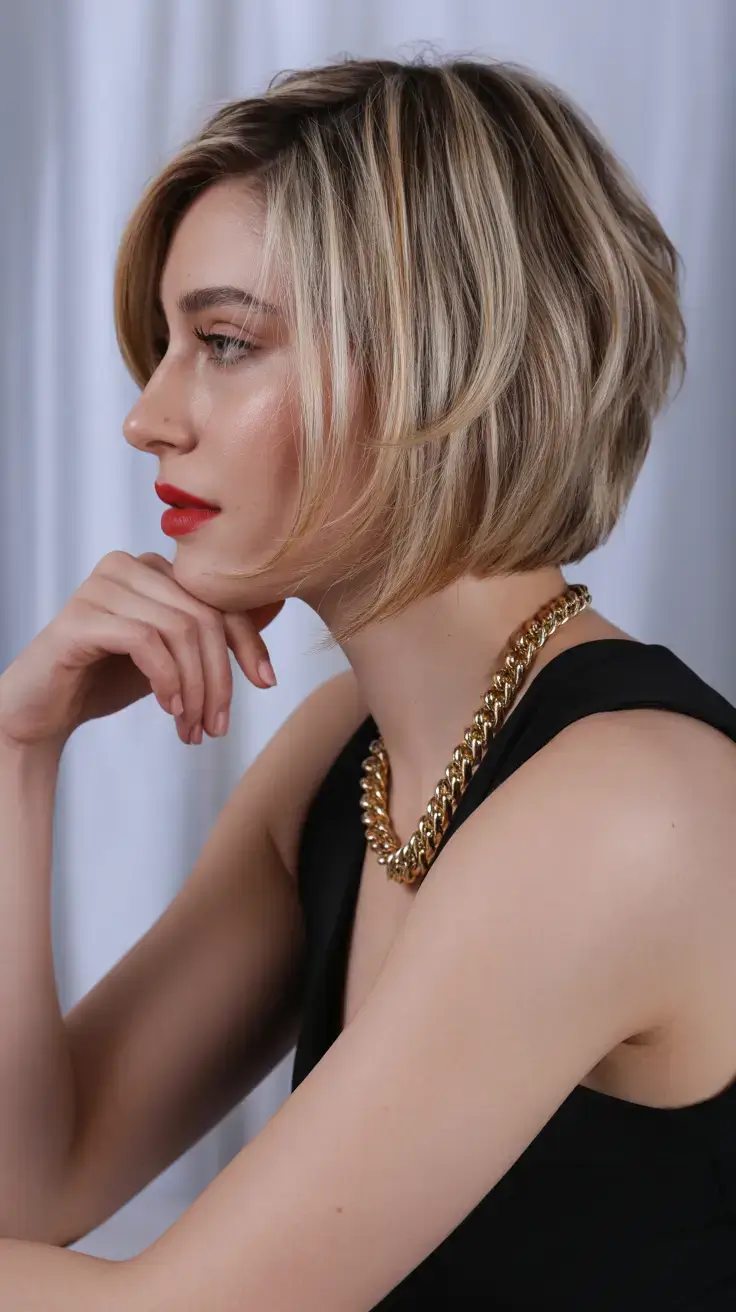 spring short Hairstyles 2026 Soft Parisian Bob With Airy Movement