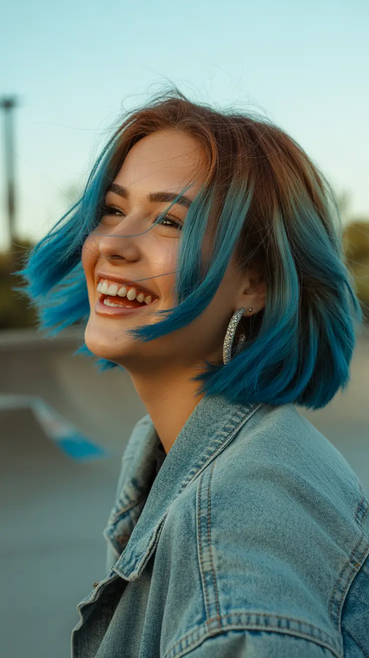 spring haircuts 2026 Blue Bob