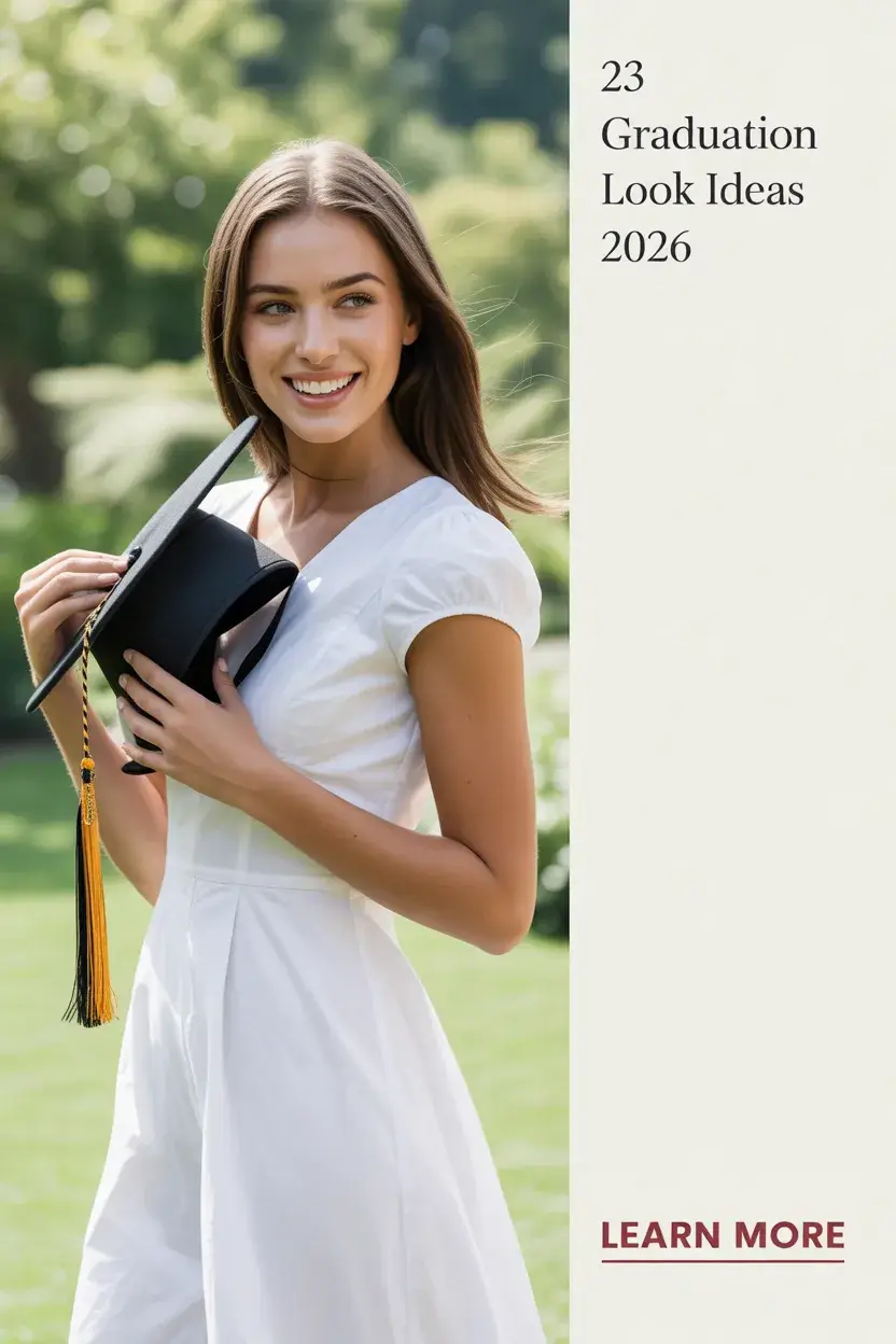 Graduation Look Ideas 2026 Stylish Outfit Inspiration for High School College and University