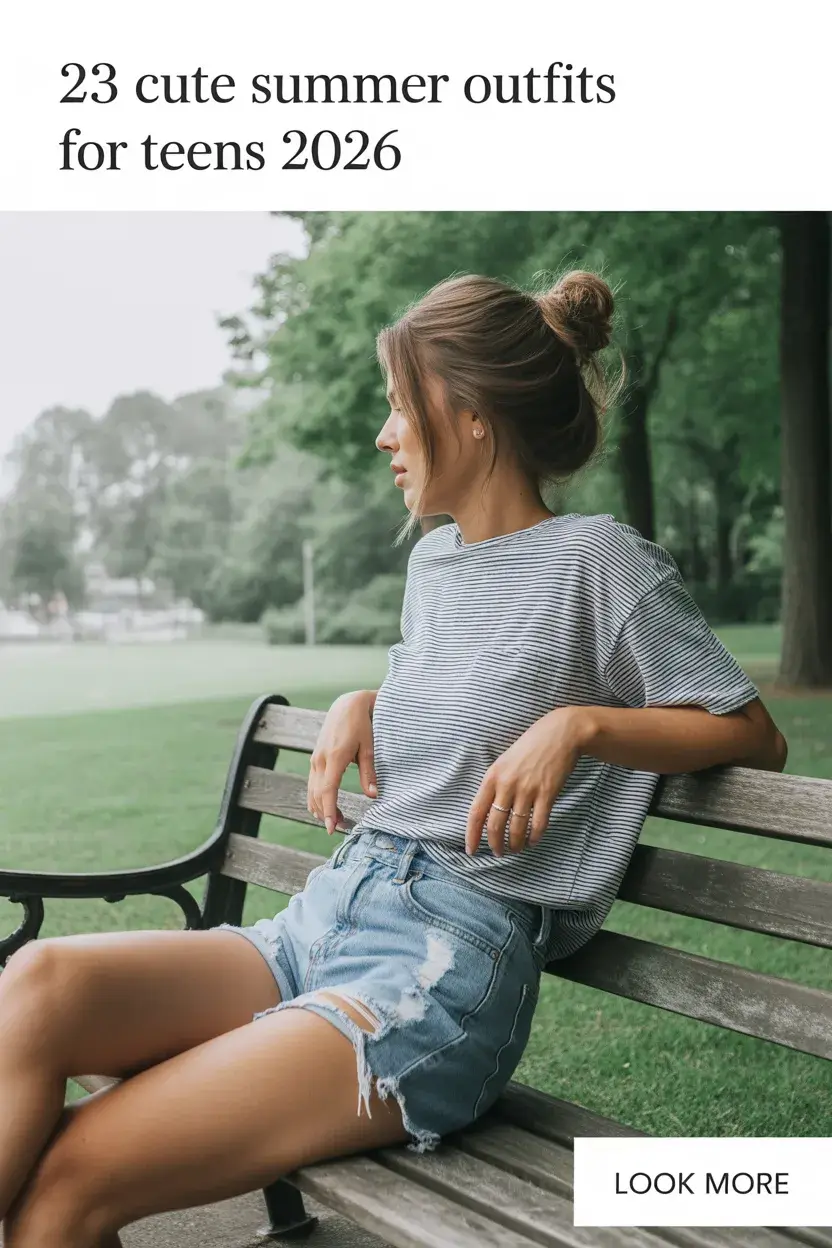 Cute Summer Outfits For Teens 2026 That Feel Effortless And Aesthetic