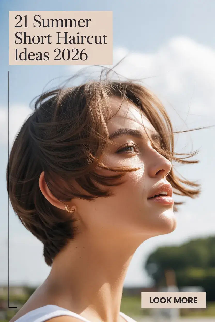 Summer Short Haircut Ideas 2026 for Women That Feel Fresh and Effortless