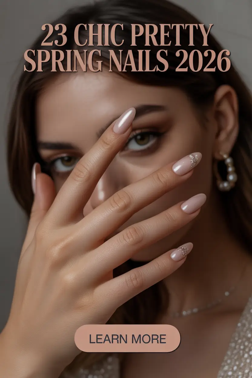 Chic Pretty Spring Nails 2026 - Fresh Designs, Cute Ideas and Colorful Nail Inspiration