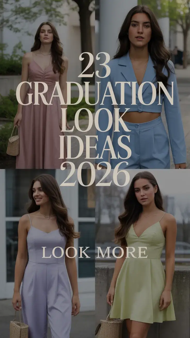 Graduation Look Ideas 2026 Stylish Outfit Inspiration for High School College and University