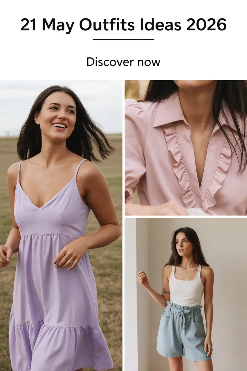 May outfits ideas 2026 fresh casual looks for Europe and city style inspiration